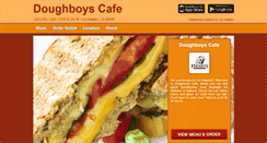 Desktop Screenshot of doughboys-cafe.com